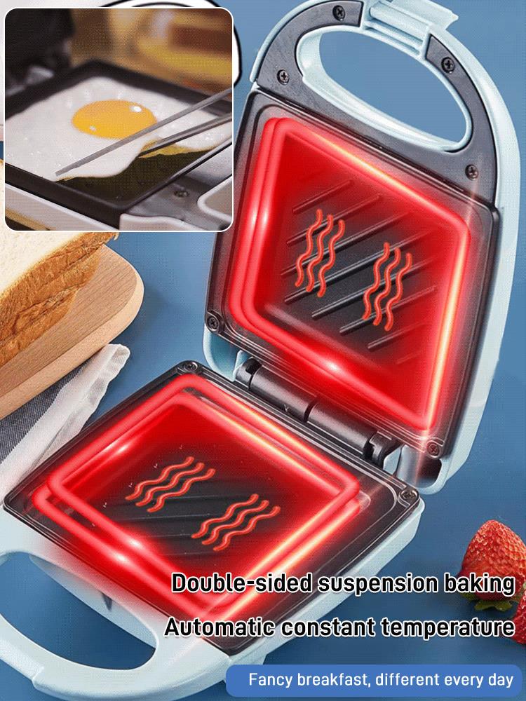 BreakPro - Vielseitiger 3-in-1 Sandwich- & Waffelmaker für perfekte Mahlzeiten!