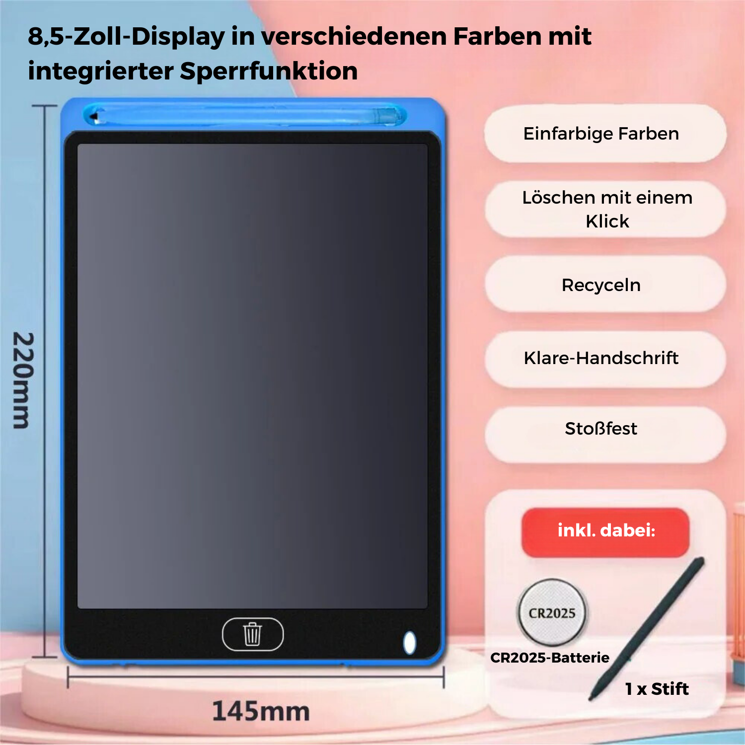 FarbTablette Maltablet für Kinder