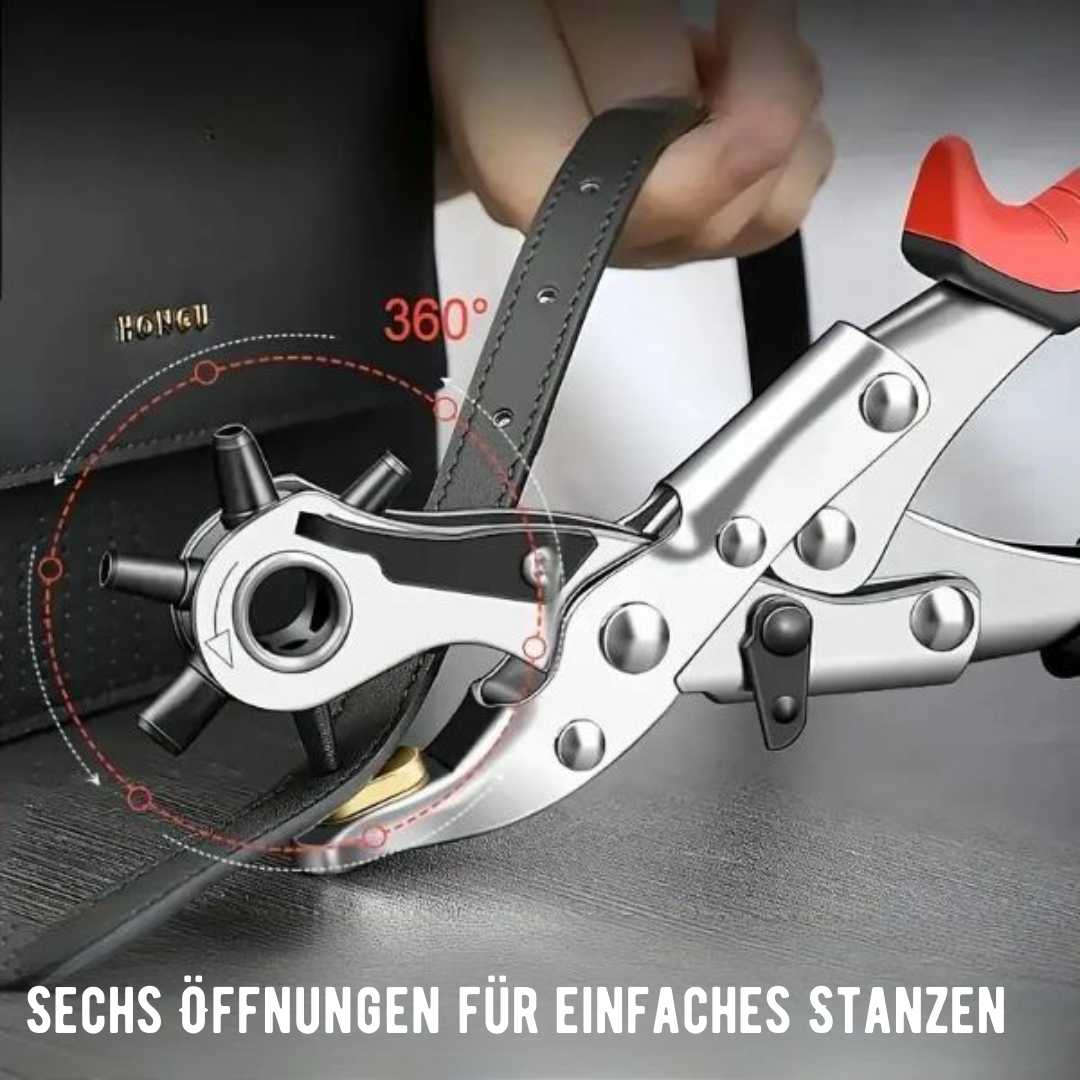 Beltfix - Präzisions-Lochstanze für Leder