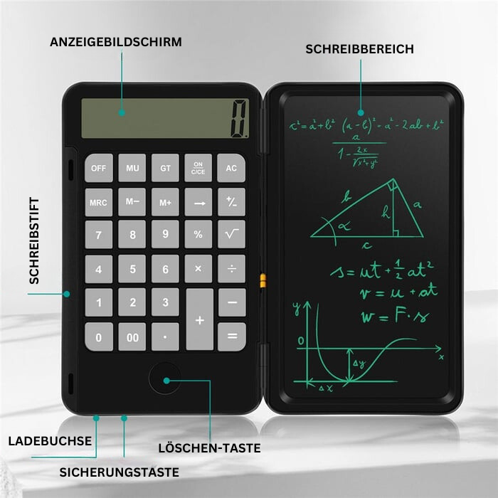 50% RABATT | MathWrite – Der innovative Skizzenblock-Rechner für kreatives Rechnen