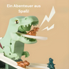 Dino Schiene - Die lustige Achterbahn die Dinos an die Grenzen bringt!