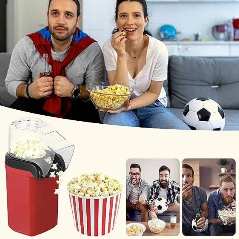 Mini-Popcornmaschine - Der perfekte Snack für Partys und Filmabende | 50% RABATT